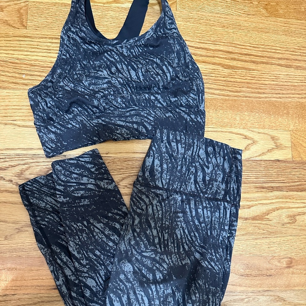 Varley Luna legging and Bra set